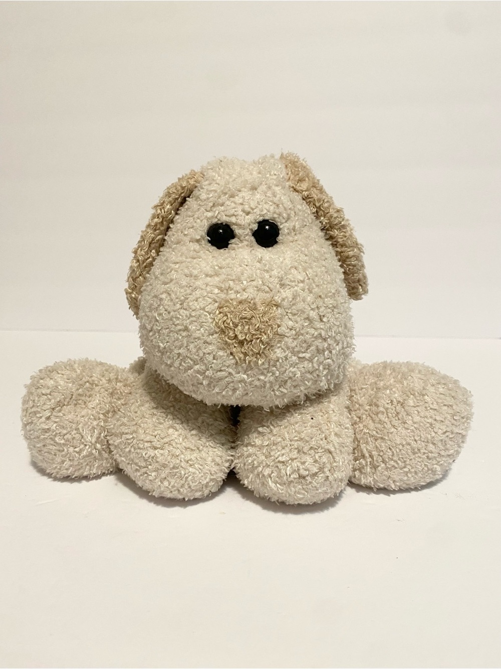 Zellers Hudson’s Bay Puppy Dog Plush Floppy Bean Bag Stuffed Animal Vintage Toy